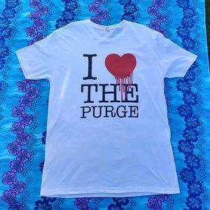 ♡"I ♥️ the purge" Tshirt